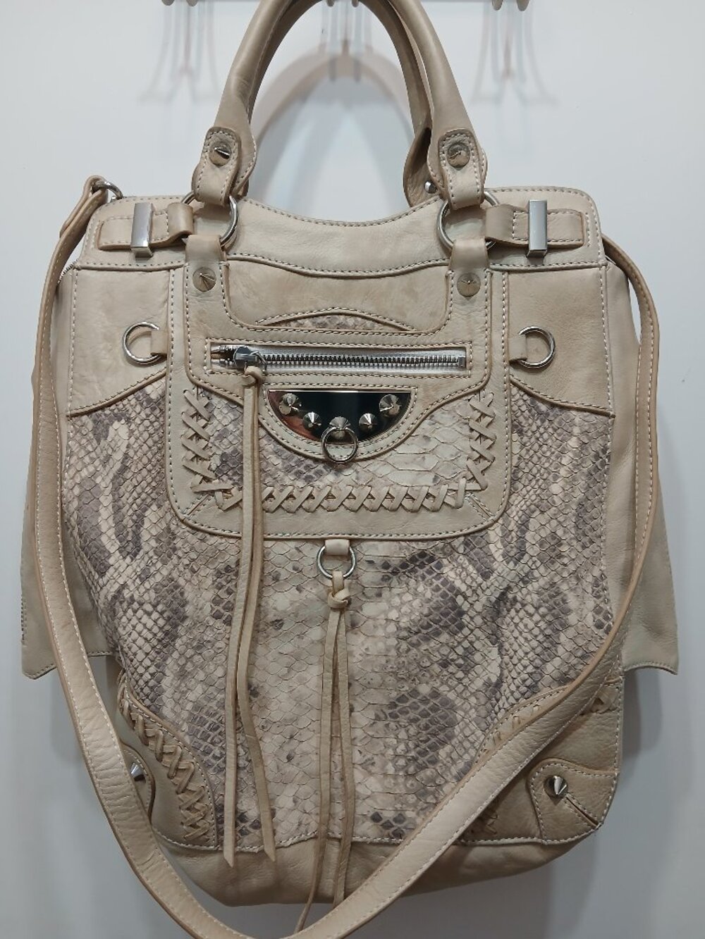 Sam Edelman Python Satchel